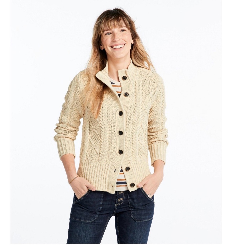 Women's Signature Cotton Fisherman Cardigan